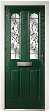 White Traditional Design Door